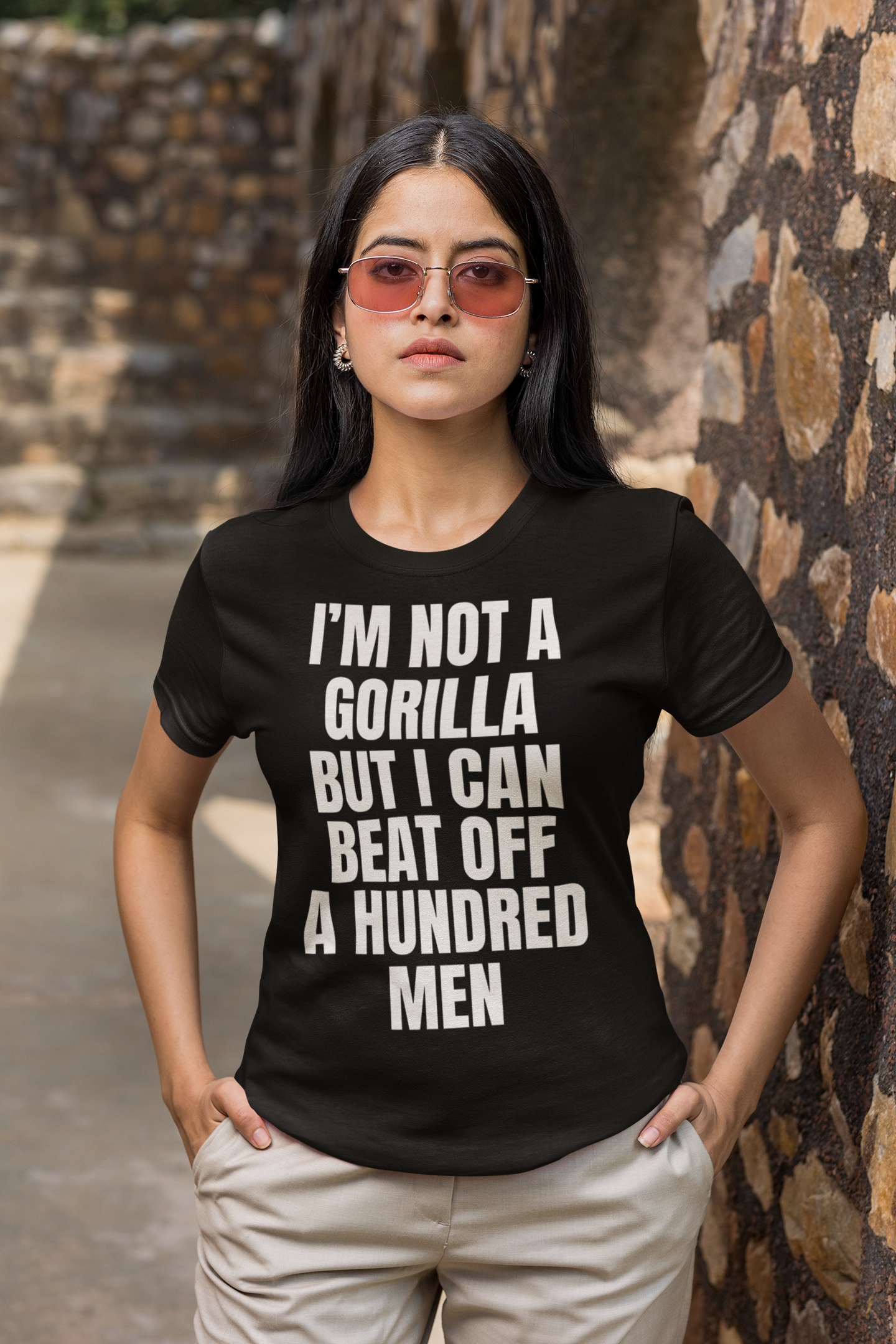 I'm Not A Gorilla But I Can Beat Off A Hundred T-Shirt